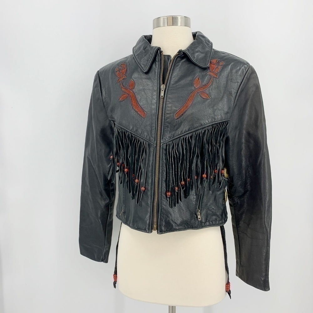 Protech Leather Apparel Black Leather Jacket